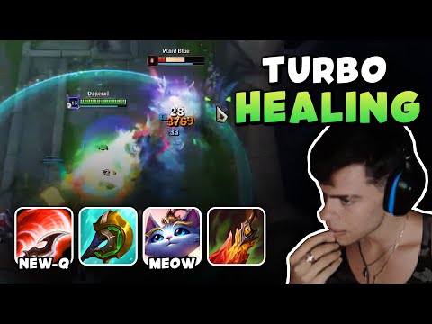 I CRAFTED THE BEST HEALING BUILD FOR THE NEW HECARIM