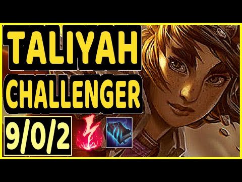 EVROT (TALIYAH) vs TWISTED FATE - 9/0/2 KDA MID CHALLENGER GAMEPLAY - BR