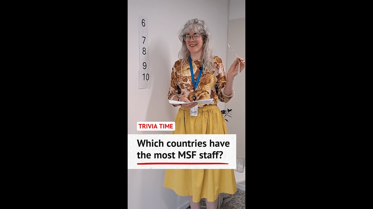 In which countries does MSF employ the most staff?