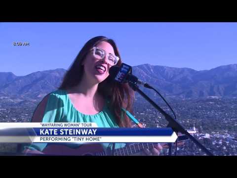KATE STEINWAY performing ORIGINAL SONG TINY HOME on the FOX 11 News