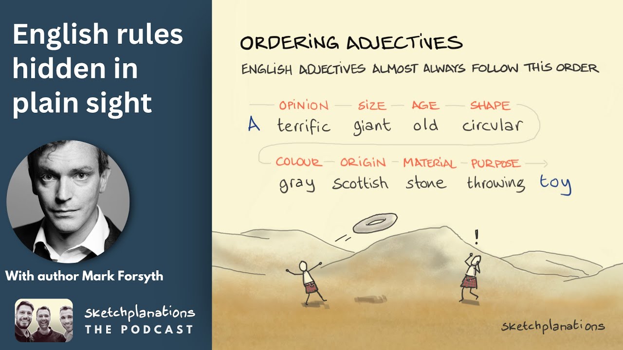 Ordering Adjectives with Author Mark Forsyth