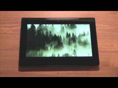 Getting Started with your Sony Tablet S - How to play a movie