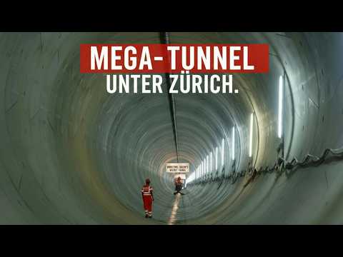 This secret tunnel protects Zurich from the flood of the century.