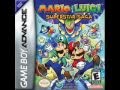 Menu Screen - Mario and Luigi Superstar Saga by Nintendo