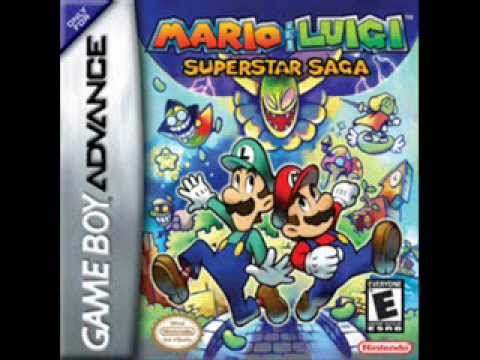 Menu Screen - Mario and Luigi Superstar Saga