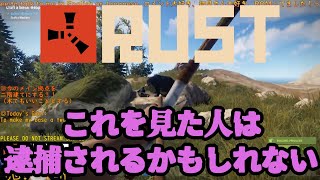 【RUST】これを見た人は逮捕されるかもしれない【耳RIP】【絶叫】