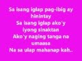 Without Words (tagalog version) - lyrics 