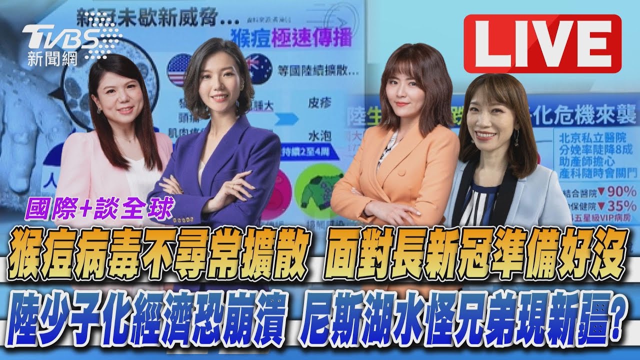 《TVBS國際+談全球》新冠未平猴痘又起　皇家馬德里稱霸歐冠