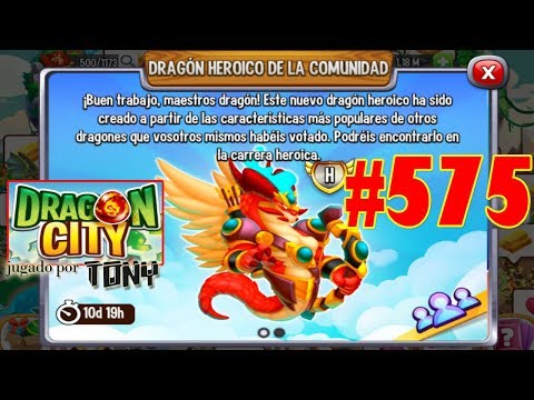 Dragon City "Capítulo 575 - Evento: Carrera Heroica, por Noble Dragón Cacique (1ª p.)" por Tony