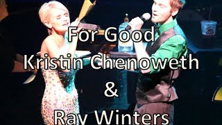 FIRST BOY sings &quot;For Good&quot; with KRISTIN CHENOWETH in Las Vegas!!!