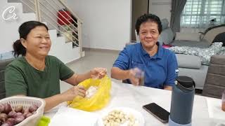 Download lagu Happy Together With The Mothers From Roban Gotong Royong Open Onion Skin!!️ mp3