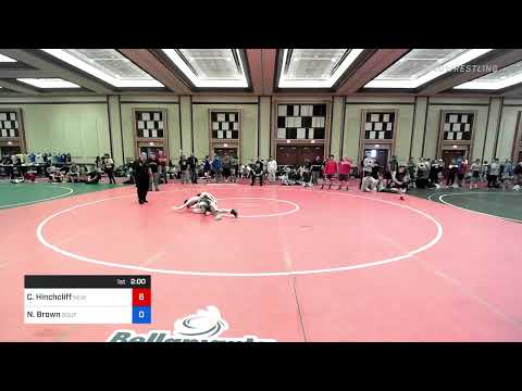 120 Lbs Rr Rnd 5 - Cameron Hinchcliff, New York Vs Nathaniel Brown, South Central PA Wrestling Clu