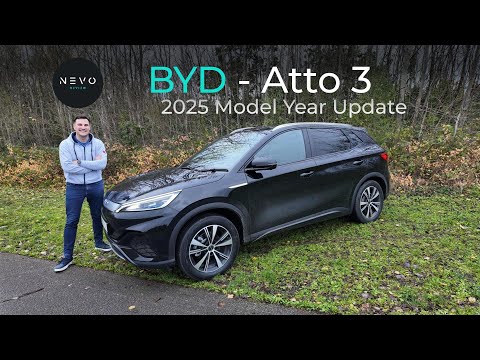New 2025 BYD Atto 3 Model Year Update