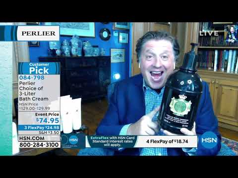 Perlier 3 Liter Doppel Latte Bade-Duschmilchcreme