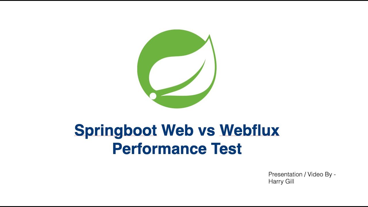Springboot Web vs Webflux Performance Comparison
