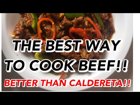 The Best Way To Cook Beef!!Better than Caldereta!!