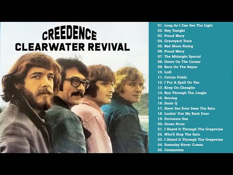 CCR Greatest Hits Full Album - The Best of CCR - CCR Love Songs Ever