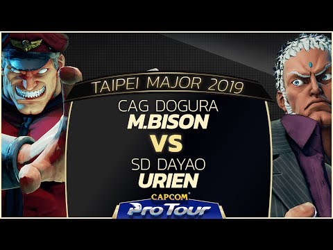 CAG Dogura (M.Bison) VS SD Dayao (Urien) - Pools - Taipei Major 2019 - SFV - CPT2019
