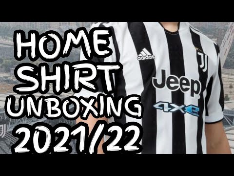 "NEW" Juventus Home kit 2021/22 Serie A!! Kit Unboxing!!