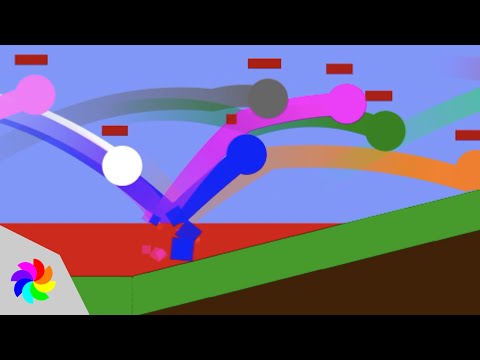 If The Floor Is Lava Was An Algodoo Marble Race