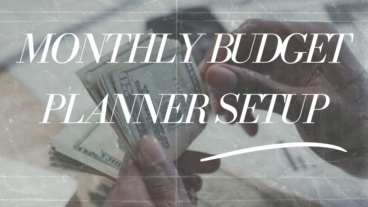 January Monthly Budget Planner Setup | Freebies