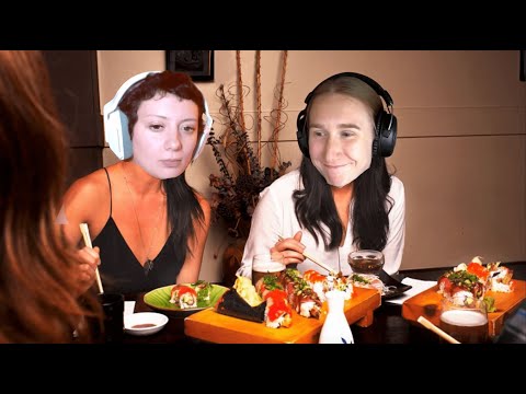 KatieB and Vanillamace Go On A Sushi Date....On ROBLOX!