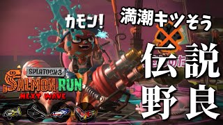 崩れたらオワリなのでやられる前にやるハイドラトキシラズ【スプラトゥーン3/サーモンランNEXTWAVE】