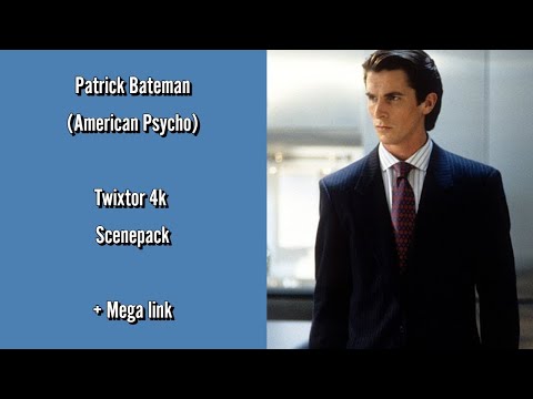 4K PATRICK BATEMAN TWIXTOR AMERICAN PSYCHO