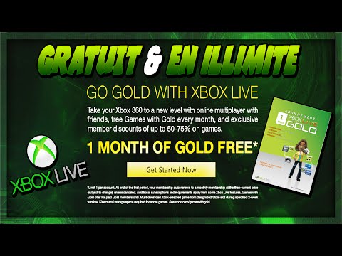 comment gagner abonnement xbox live gold