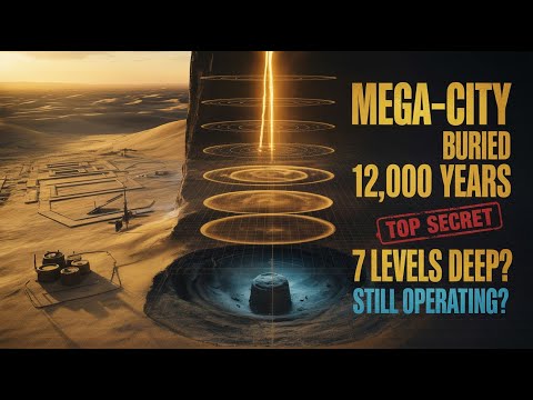12,000-Year Mega-City Under Sahara #AncientMystery #LostCivilization #Archaeology #HiddenHistory