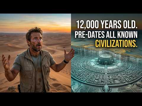 12,000-Year Mega-City Under Sahara #AncientMystery #LostCivilization #Archaeology #HiddenHistory