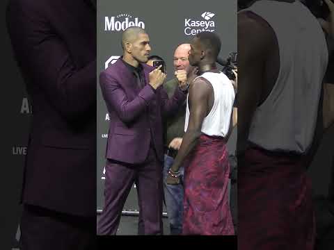 Alex Pereira vs Israel Adesanya 2 #ufc287 faceoff