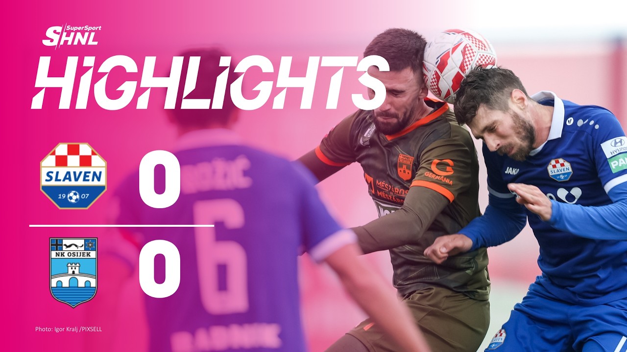 NK Slaven Belupo vs NK Osijek Highlights