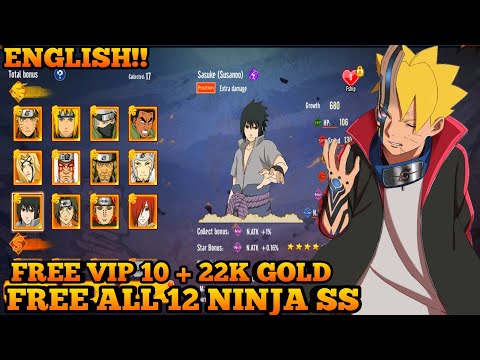 Konoha Awaken PServer Eng - VIP10 + Free 12 SS Ninja + 22K Gold , And More