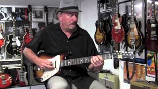 Video thumbnail for 1965 Kent 545 Polaris Guitar Demo by drowninginguitars