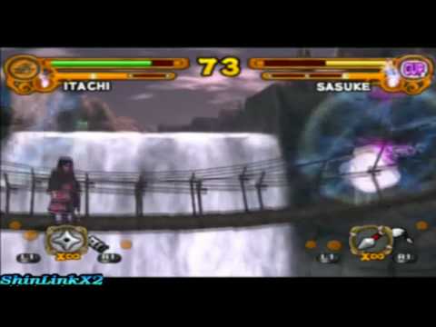 Naruto Ultimate Ninja 3 Itach(me) Vs CS2 Sasuke