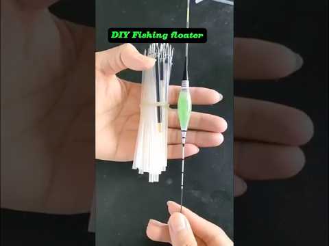 DIY fishing floater #fishing #fishingvideo #fishinggear #fishinglife #fishingtools
