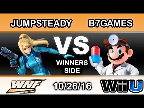 WNF 4.1 - DYS | Jumpsteady (Zero Suit Samus) Vs. B7games (Dr. Mario) Winners Side - Smash Wii U