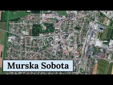 GEOGRAPHY OF MURSKA SOBOTA in 1 minute 🗺️