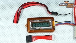 Turnigy DLUX LIPO батареи сотового Дисплей и балансир (2S ~ 6S)