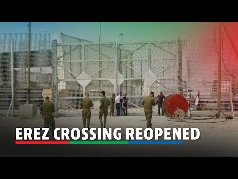 Israel reopens Erez crossing allowing aid into northern Gaza