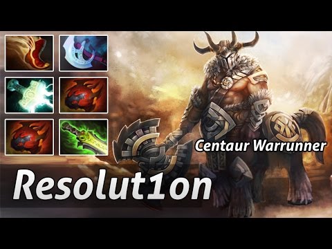 Centaur Warrunner Build Super Carry 5k HP by Resolution vs Alliance Dota 2