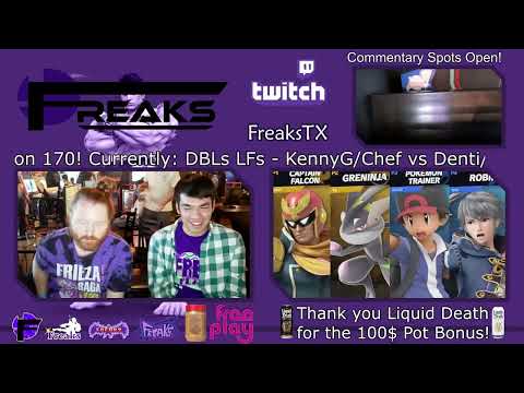 Freaks Richardson 170 Doubles LOSERS FINALS - KennyG/Chef vs Denti/Xillion