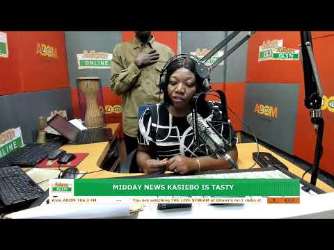 Midday News Kasiebo Is Tasty on Adom 106.3 FM (10-02-26)