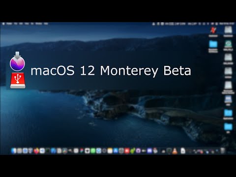 How to create a bootable macOS Monterey beta USB Install drive. Hackintosh