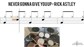Download lagu How to Play 🥁 Never Gonna Give You Up Rick Astley mp3 Download lagu How to Play 🥁 Never Gonna Give You Up Rick Astley mp3