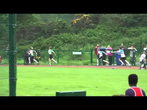 Leinster Athletics 4 x 100M relay Boys U14 heat