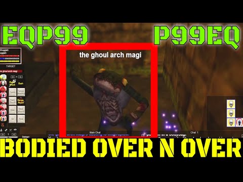 EverQuest P99 GETTING BODIED EVERYWHERE I GO! Level 52 Shadow Knight Lower Guk Arch Magi Camp EQ