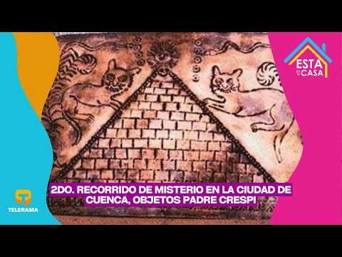 2do. recorrido de misterio en la ciudad de Cuenca, Objetos Padre Crespi