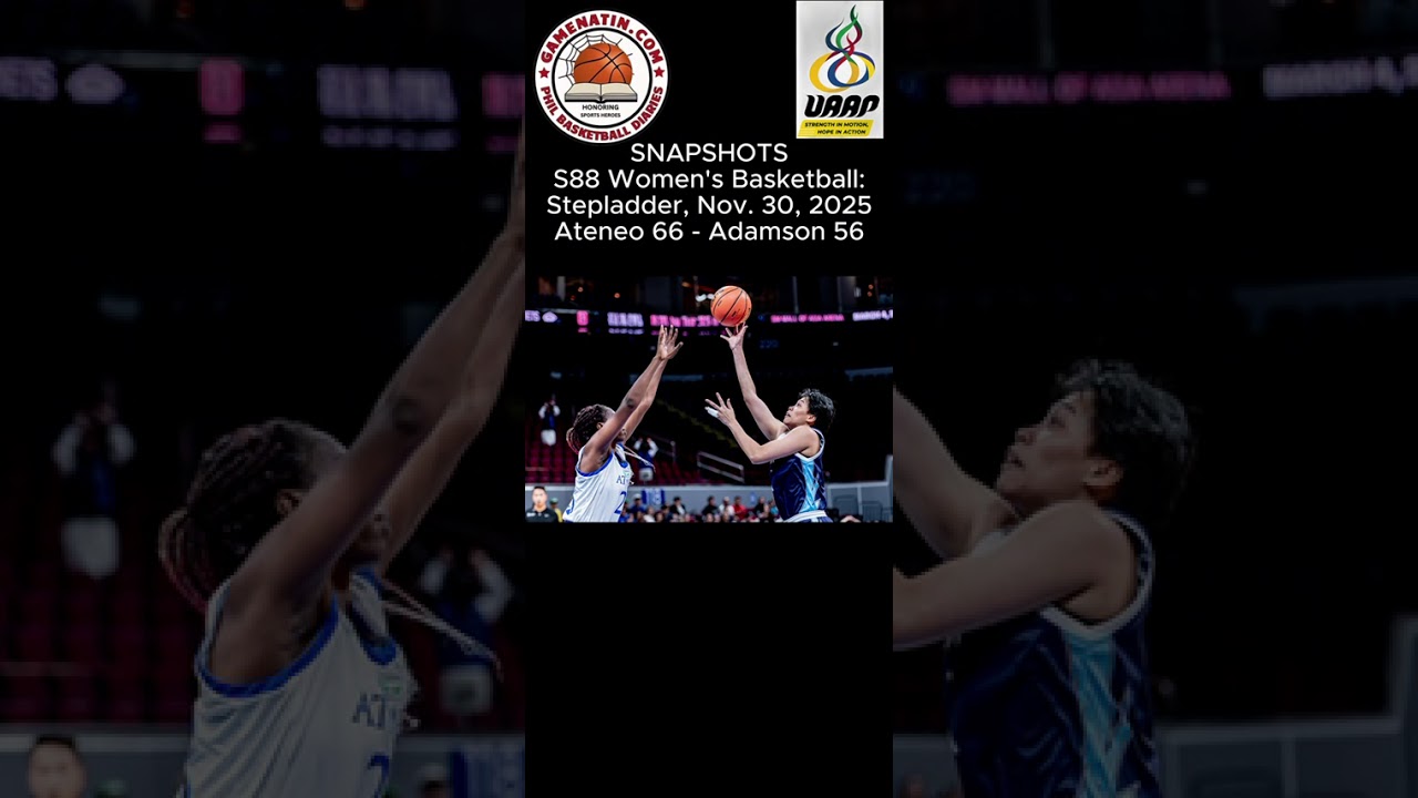 Snapshots: Women's Basketball - Ateneo 66 - Adamson 56